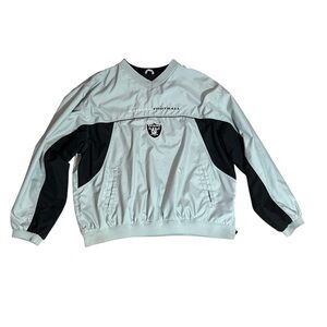 Raiders Pullover - Black and Gray